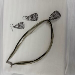 Filigree Necklace and Earrings