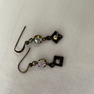 Sparkly dangle earrings